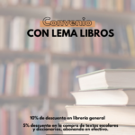 Convenio con Lema Libros